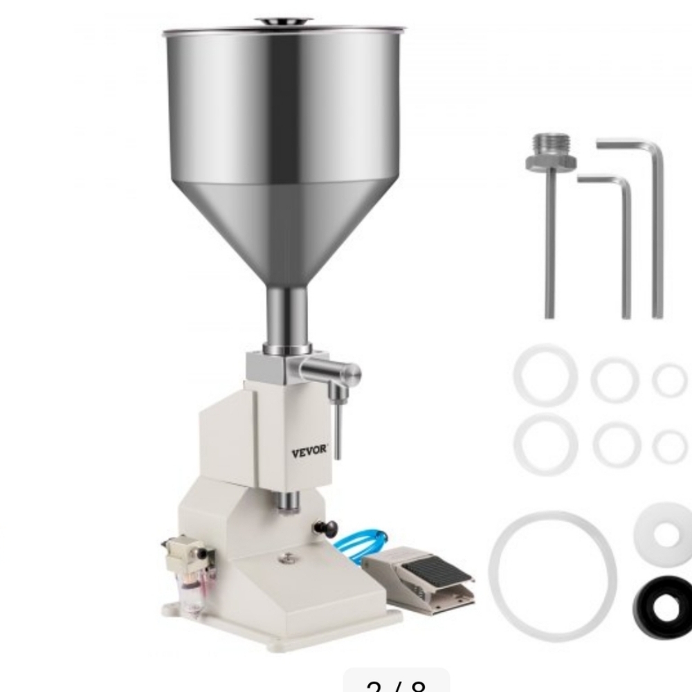 VEVOR A02 Pneumatic Paste Liquid Filling Machine